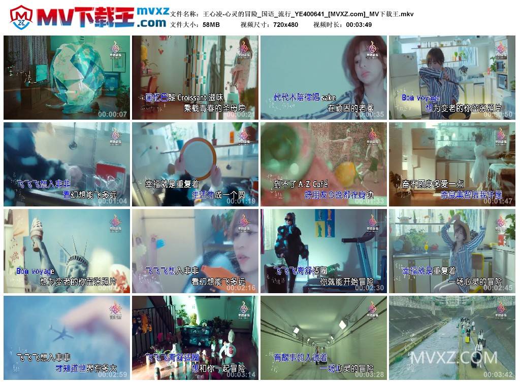 王心凌-心灵的冒险_国语_流行_YE400641